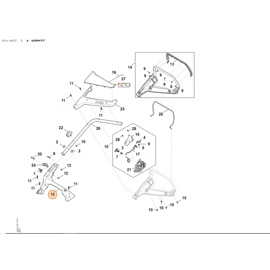 STIHL Konsola WA40 703 6201